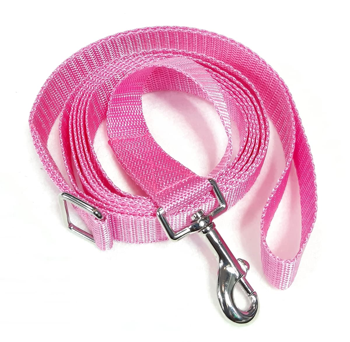 Hundegeschirr Kunstleder Schwarz/Rosa mit Namen bestickt