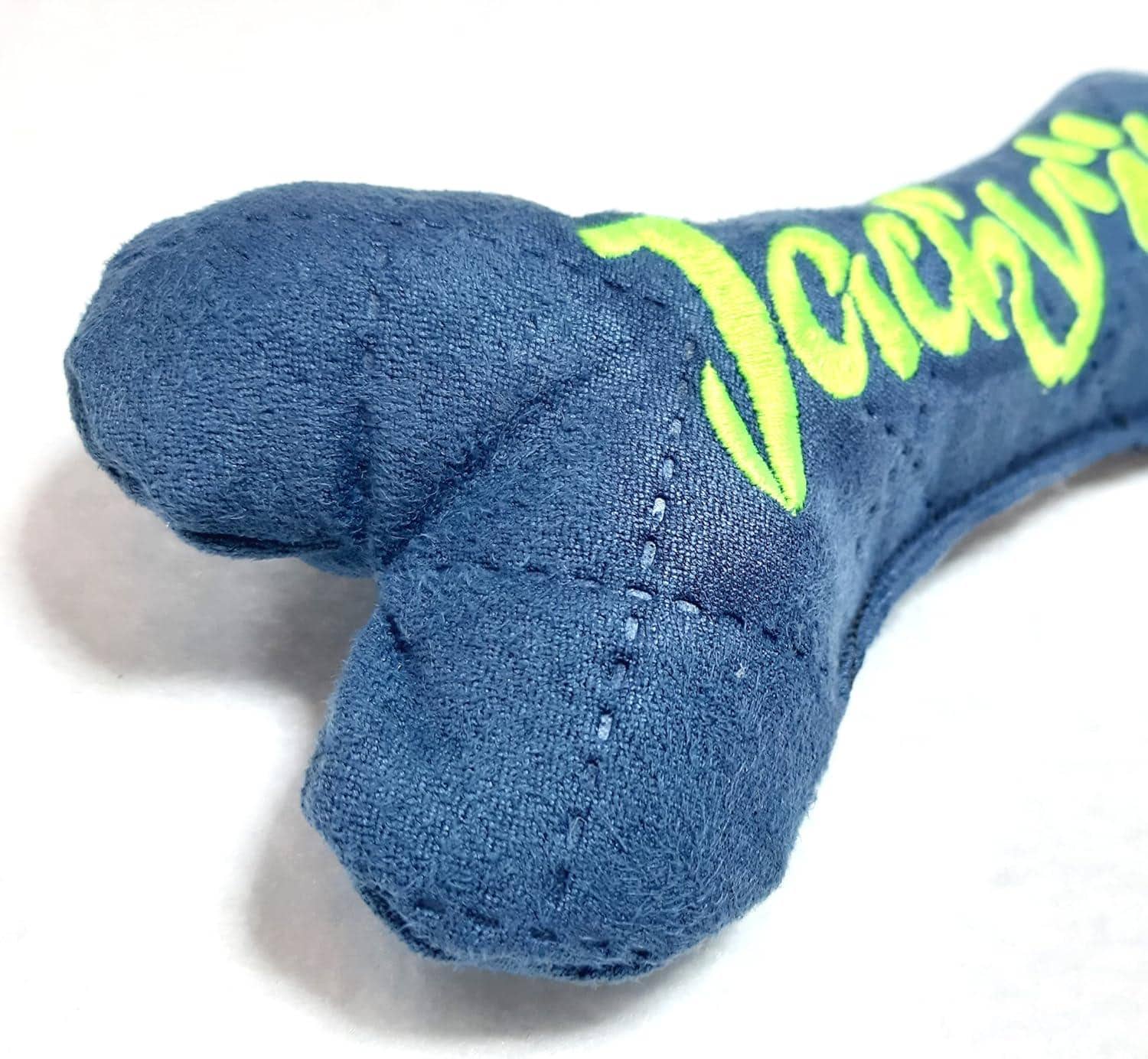 Hundespielzeug Knochen personalisiert, bestickt