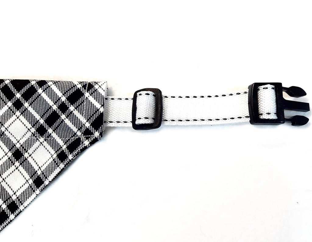 Hundehalstuch mit Halsband, bestickt