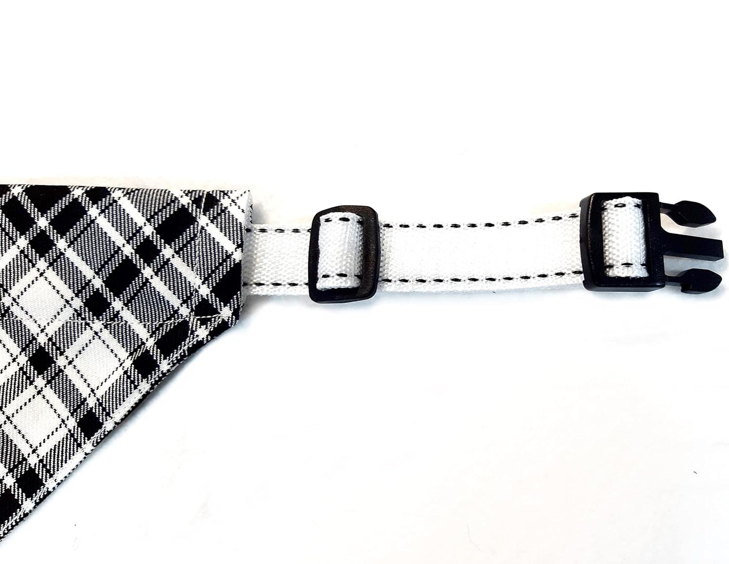 Hundehalstuch mit Halsband, bestickt